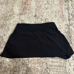 Black Lululemon Pace Rival Skirt
4